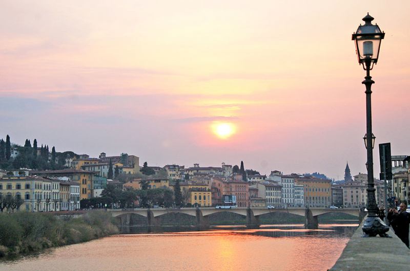 Florence, View of the Arno River